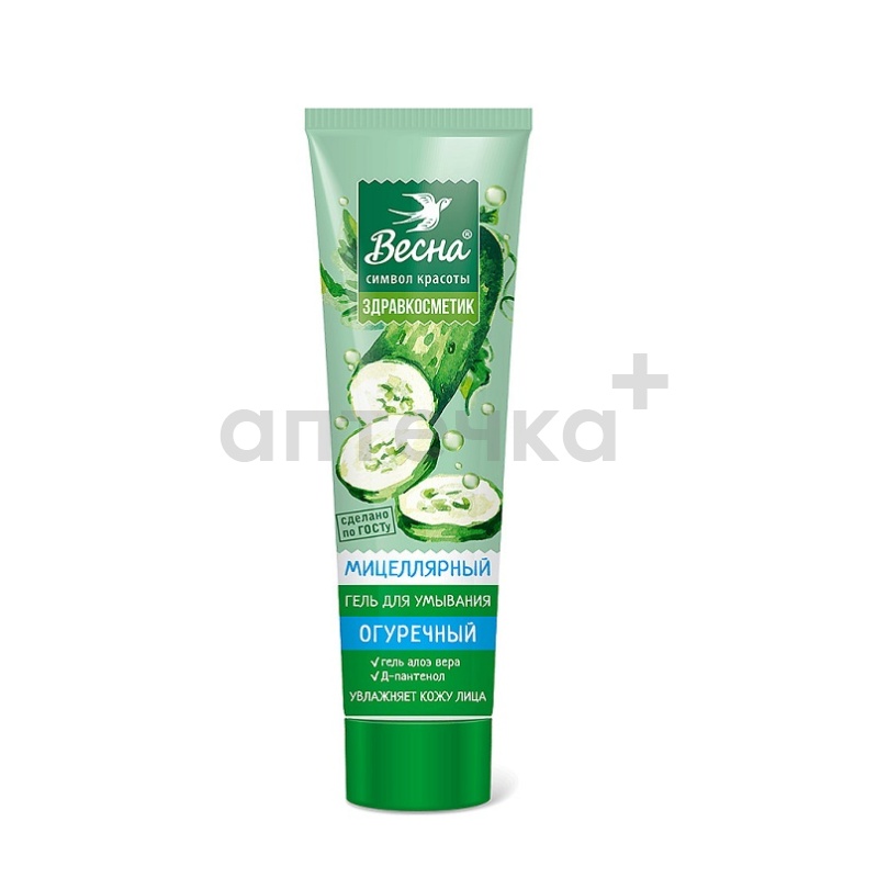 Весна Гель для умывания Огуречный 100 мл