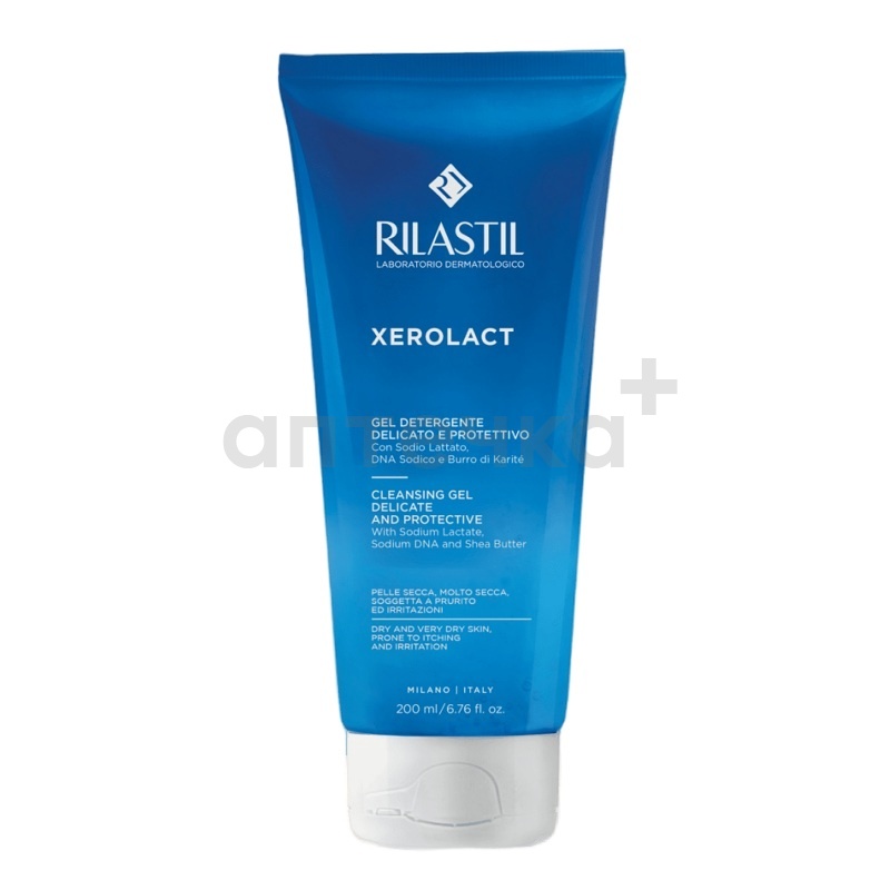 RILASTIL XEROLACT Гель мягкий очищающий защитный 200 мл 