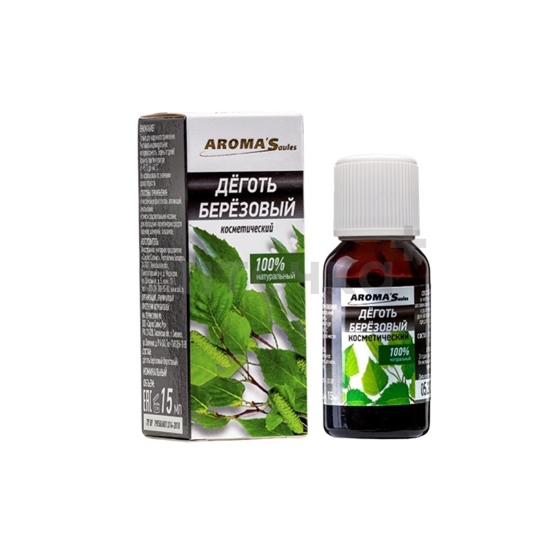 Саулес Сапнис Деготь березовый косметический 15 мл