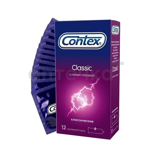 Contex Презервативы №12 Classic классические