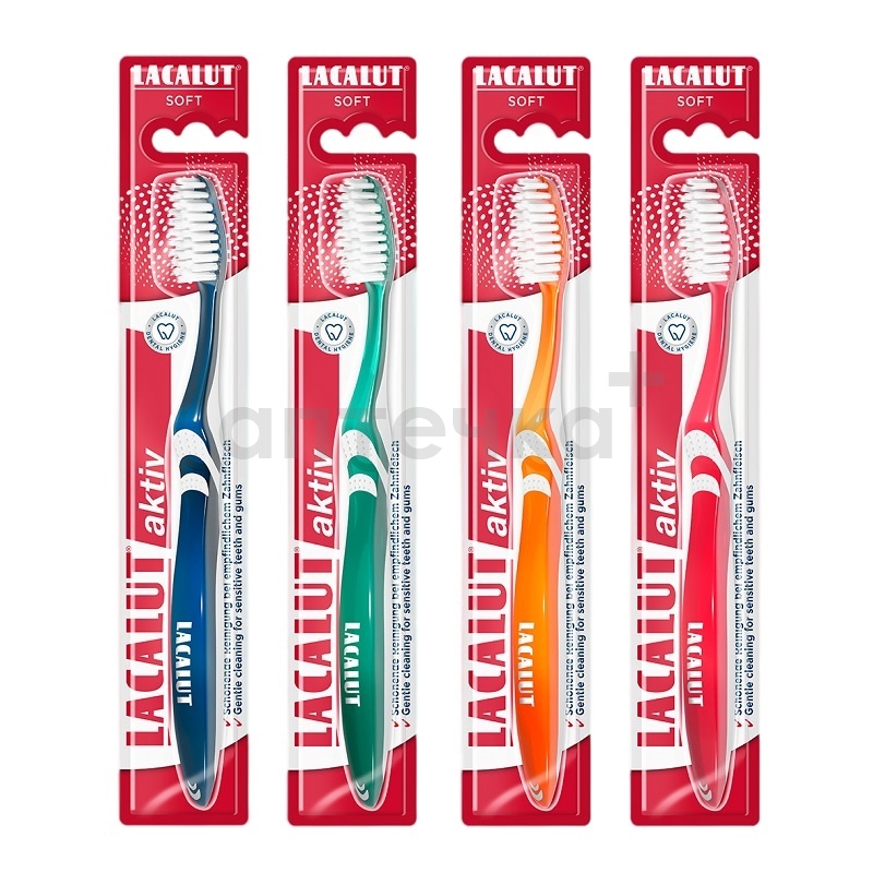 Lacalut Зубная щетка ACTIV для взрослых мягкая 