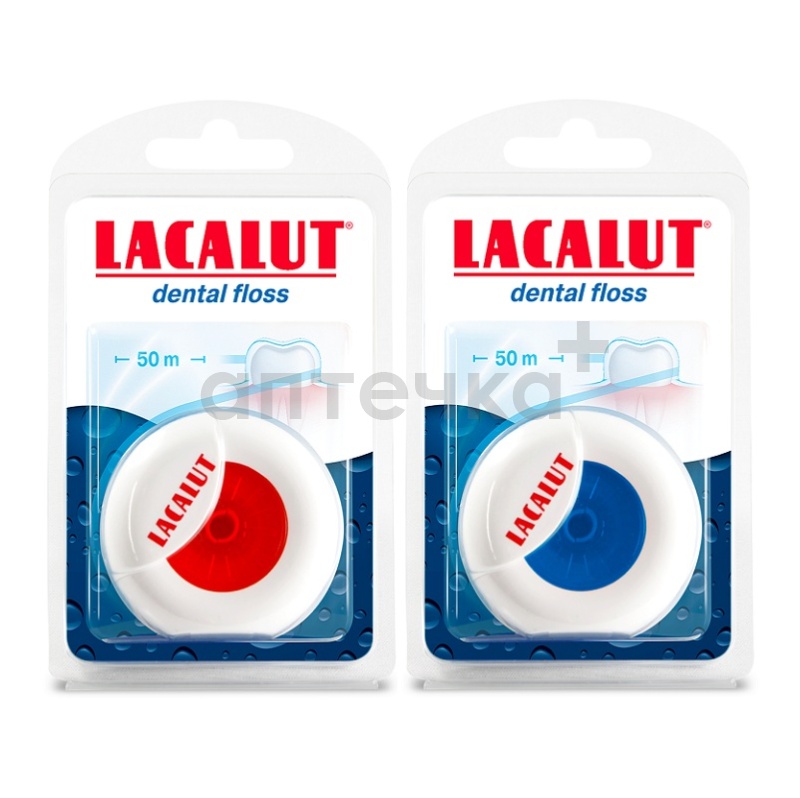 Lacalut Зубная нить Dental 50m