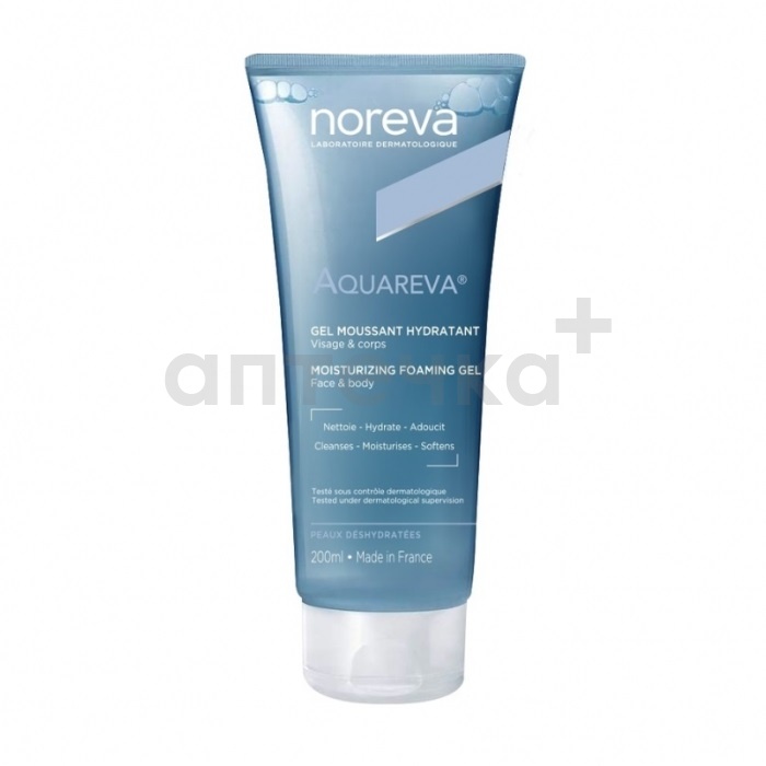 Noreva Aquareva Гель д/лица и тела очищающий увлажняющий 200 мл