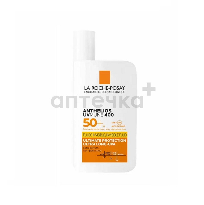 La Roche-Posay ANTHELIOS UVMUNE 400 Флюид солнцезащ. невидимый д/лица SPF50+/PPD 42 50 мл