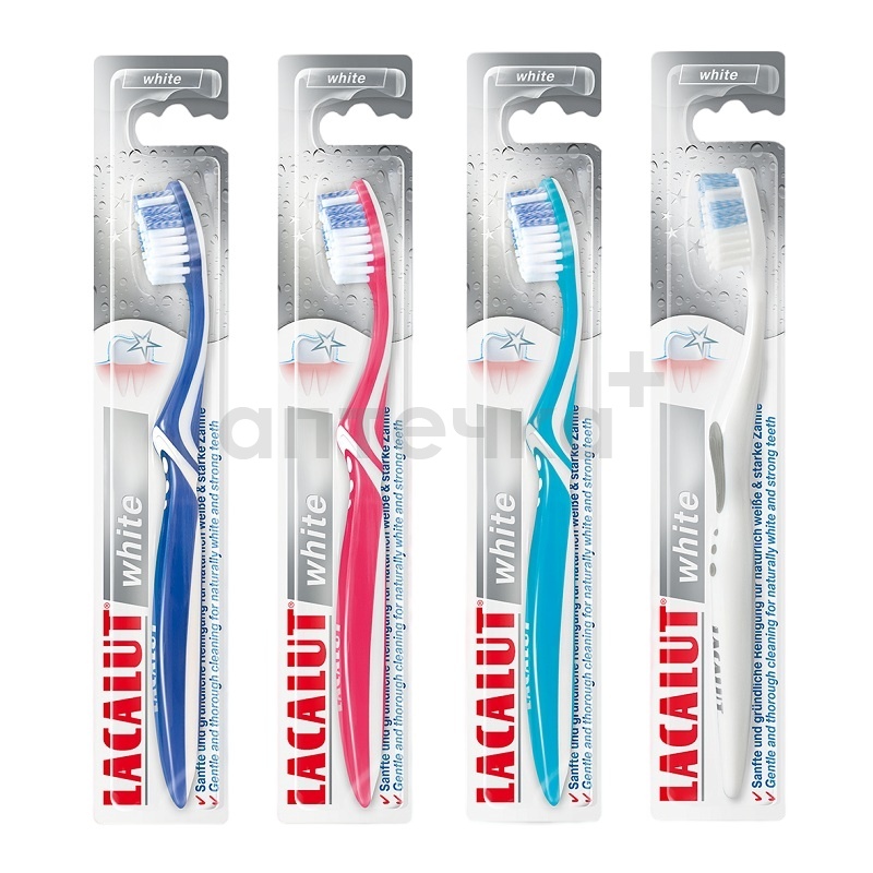 Lacalut Зубная щетка White средней жесткости