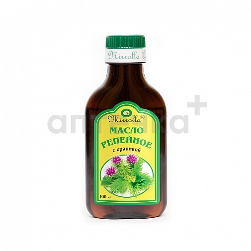 Мирролла Масло репейное с крапивой 100 мл