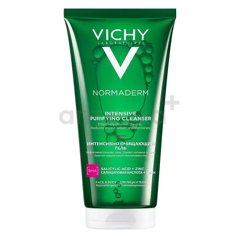 Vichy Normaderm Phytosolution Гель очищающий для умывания 200 мл 