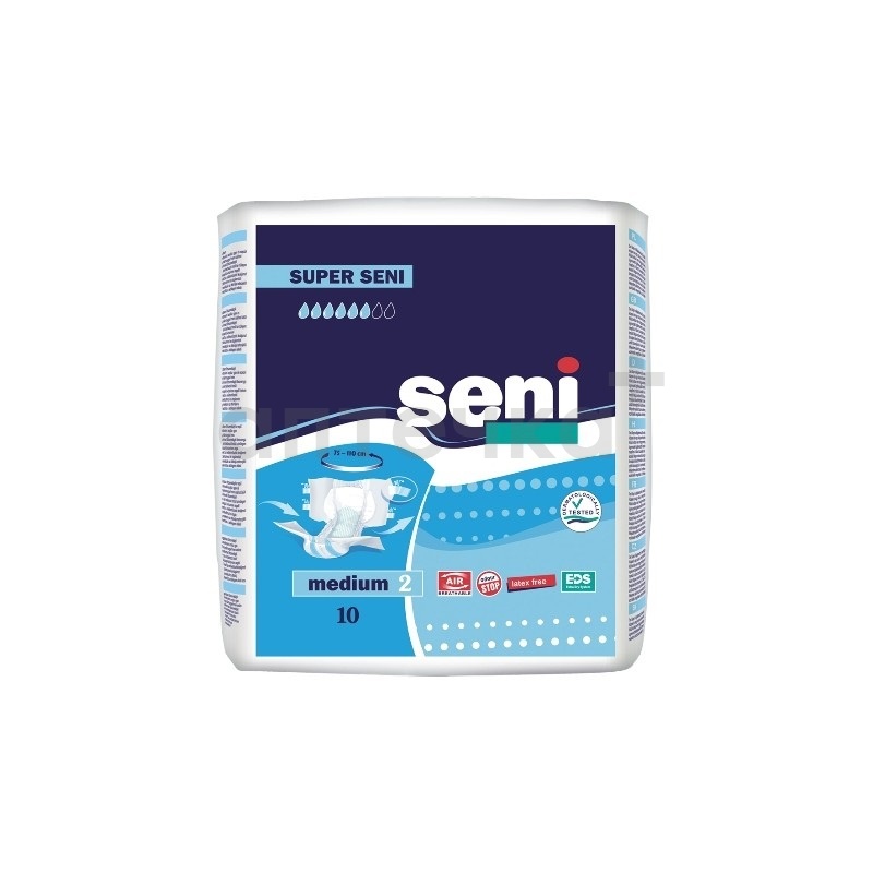 Seni Super Подгузники д/взрослых Medium 10 шт