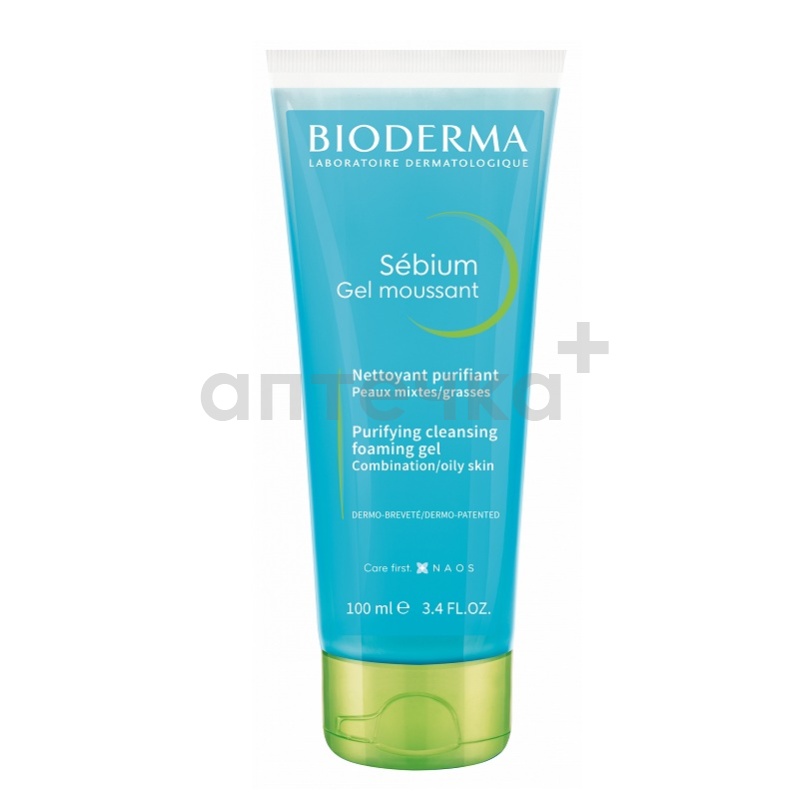 BIODERMA Laboratoire Dermatologique Гель Себиум очищающий/Sebium Gel Moussant 100 мл 