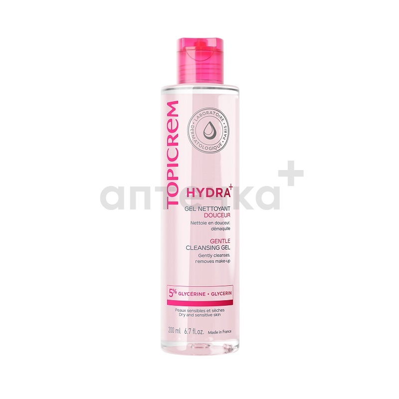 Topicrem Гель мягкий очищающий 200 мл 