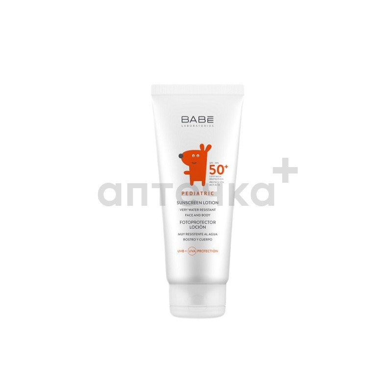 Laboratorios Babe Лосьон детский солнцезащитный SPF 50+ 100 мл