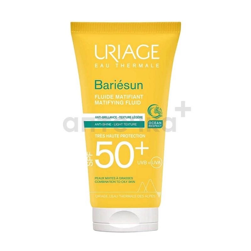 URIAGE Bariesun Флюид матирующий SPF 50+ 50 мл 