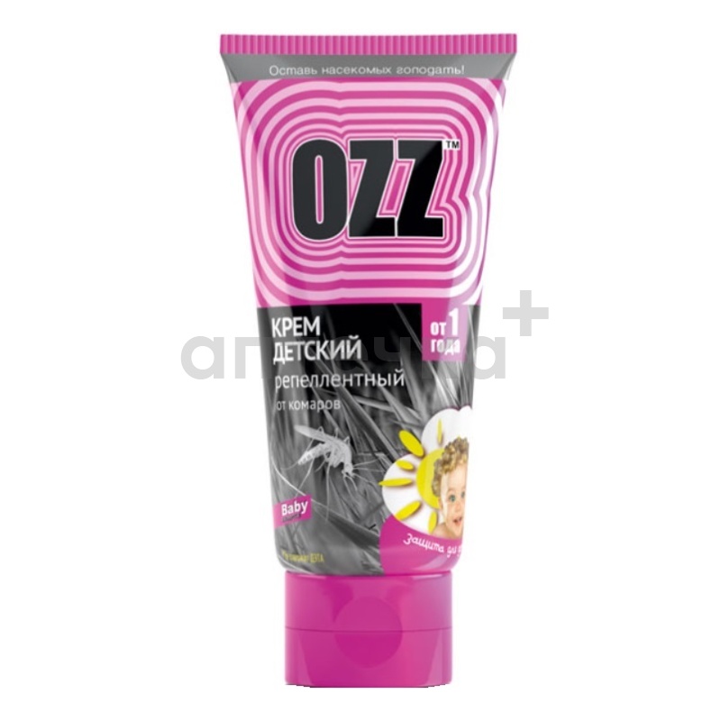 OZZ-Baby Крем репеллентный детский от 1 года 50мл