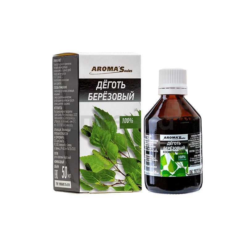 Саулес Сапнис Деготь березовый косметический 50 мл