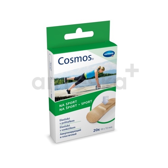 Пластырь (Cosmos® Sport (СПОРТ) нестер.  размер 1,9 х 7,2 см №20)