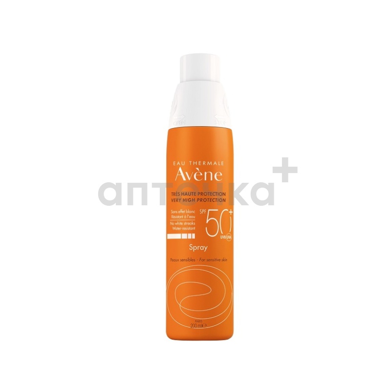 Avene Sun Care Спрей солнцезащитный для чувствительной кожи SPF 50+ 200 мл